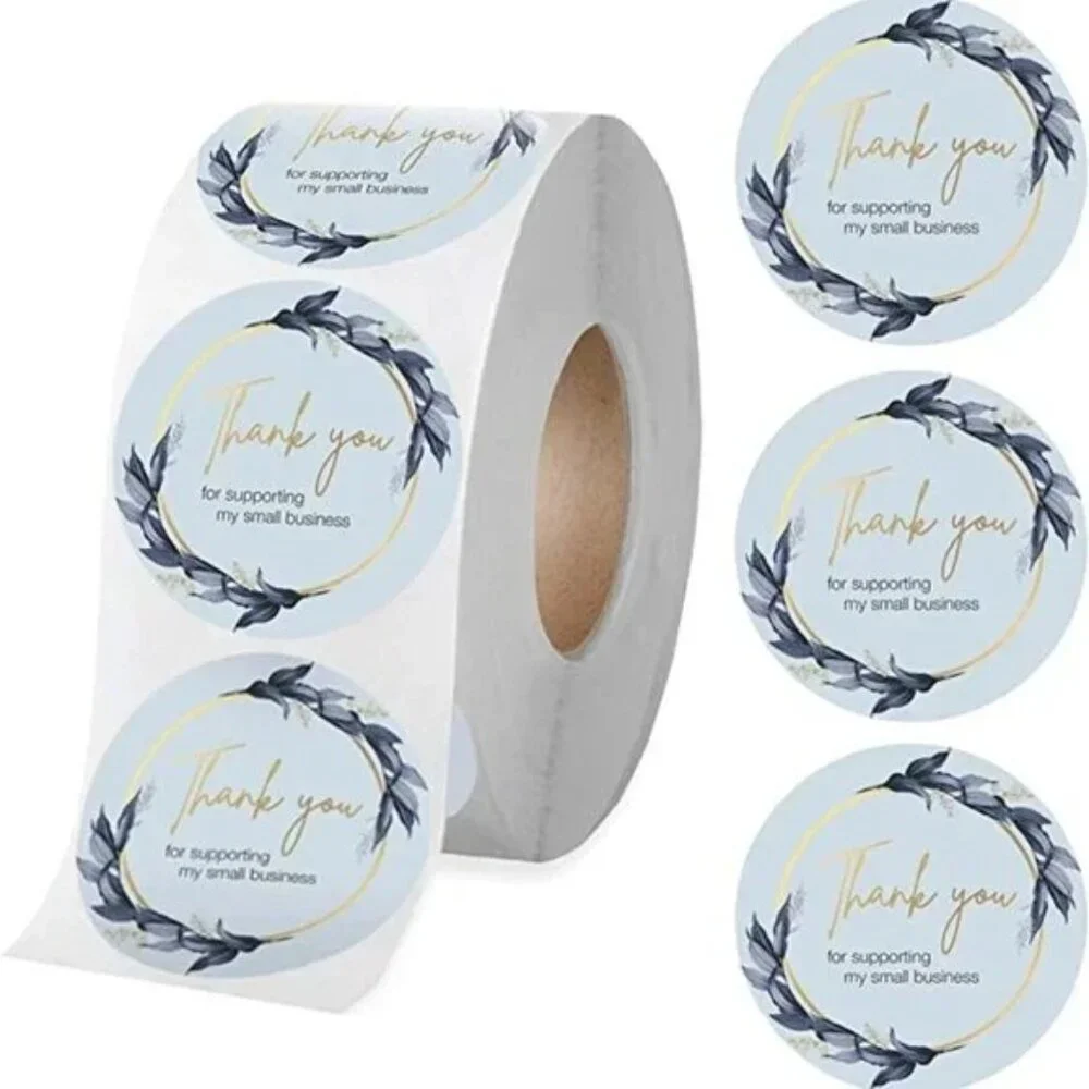 50 PCS Business Thank You Stickers 1.5 